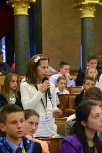 Gyermek és Ifjúsági Országgyûlést rendeztek a Parlamentben